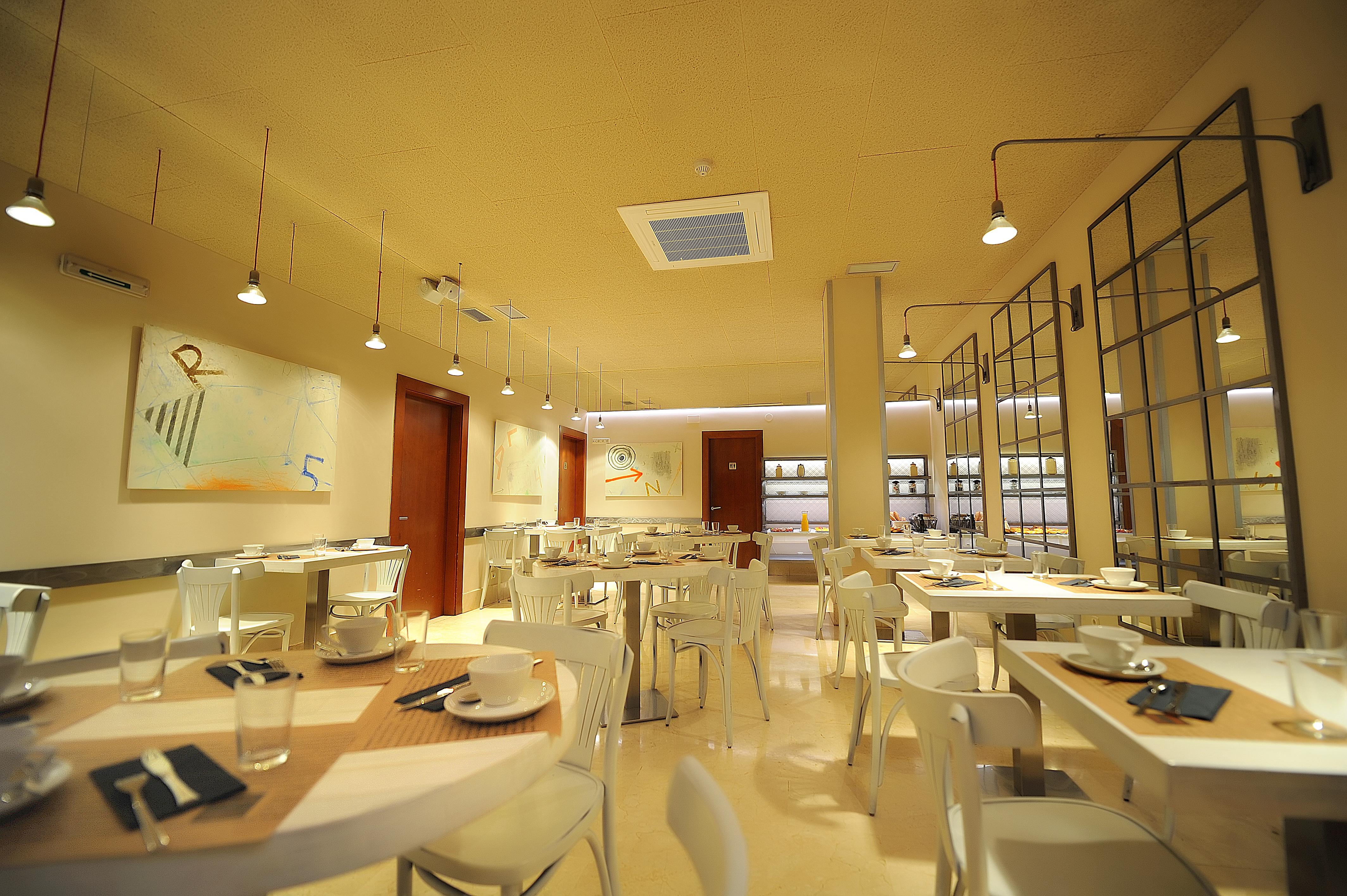 Hotel Pamplona Plaza מסעדה תמונה
